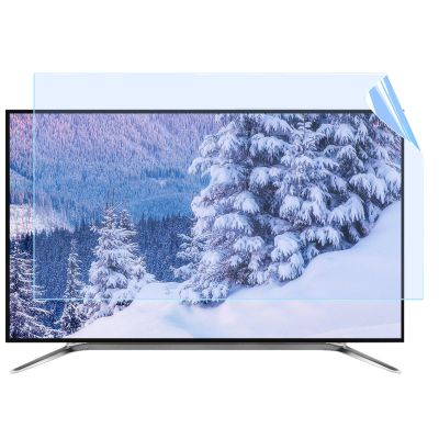 AIZYR Anti Blue Light Anti UV TV Screen Protector, Indoor Outdoor Matte Film Anti Glare Anti Scratch Filter Filter Out Blue Light,55 in 1211 * 682mm