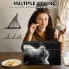 ACWDMKH Case for Kindle Scribe,PU Leather Cute Slim Folio Adjustable Stand Cover with Auto Wake/Sleep for Amazon Kindle Scribe Cover 10.2 Inch (2024/2022 Release),Cute Cat Black view 3
