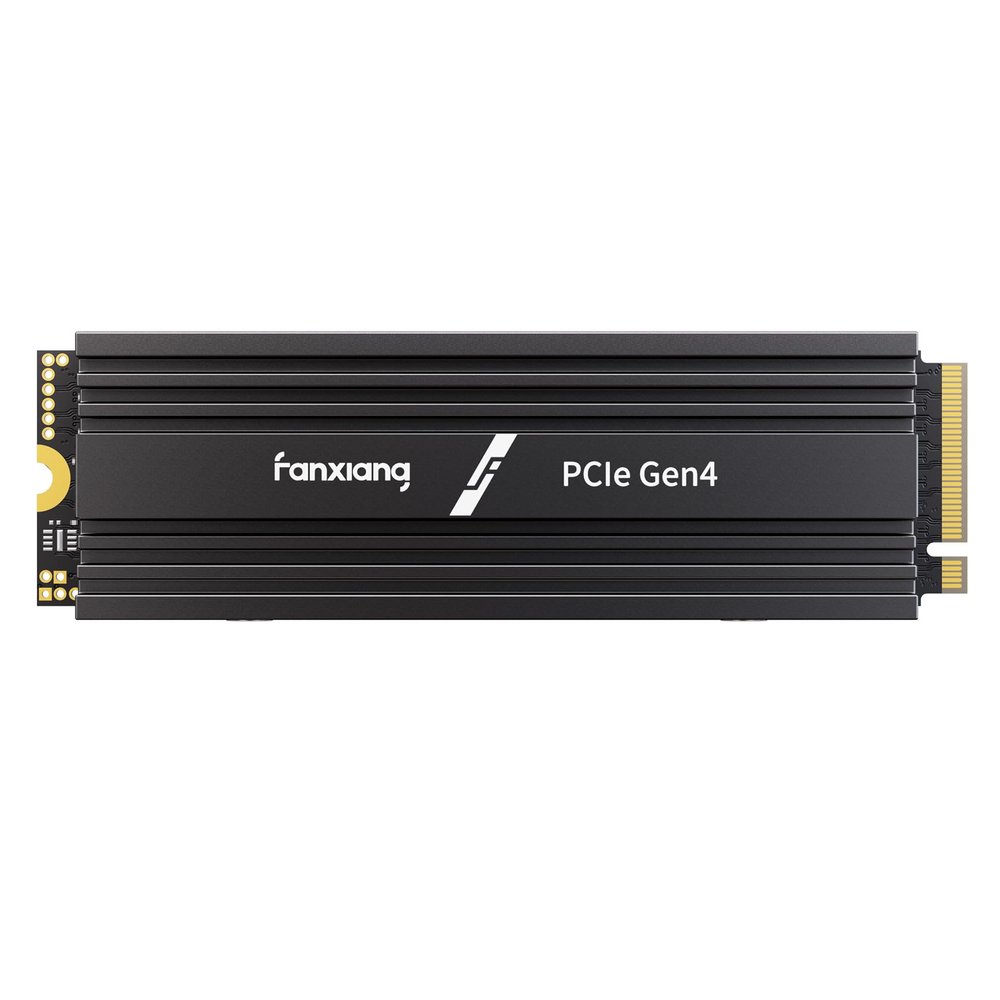 fanxiang S880R 1TB PCIe 4.0 NVMe SSD with Heatsink for PS5, M.2 2280 Gen4x4 Internal Solid State Drive, Up to 7300MB/s, 3D NAND TLC, Compatible with Desktop, Laptop, PS5