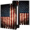 ACWDMKH Case for Kindle Scribe,PU Leather Cute Slim Folio Adjustable Stand Cover with Auto Wake/Sleep for Amazon Kindle Scribe Cover 10.2 Inch (2024/2022 Release),Retro American Flag view 1