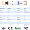 400GBASE-QSFP-DD SR8 Optical Transceiver Module,Compatible with Mellanox QMMA1U00-WS, 400G QSFP-DD PAM4 850nm 100m OM4 MPO-16 DDM MMF,Support 2 x 200G-SR4 and 8 x 50G-SR view 2