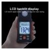 LIBODD Digital Lux Meter 200,000 Illuminance Meter Ambient Humidity Temperature Light Meter XT603 view 3