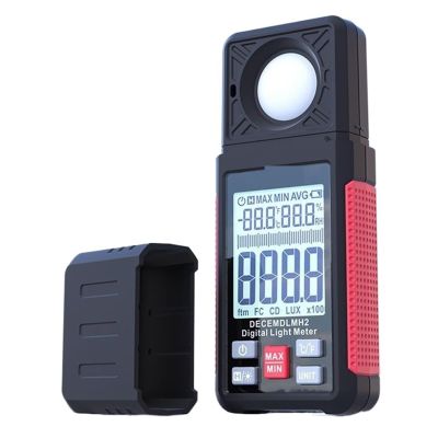 LIBODD Digital Light Meter Photography Digital Luxmeter Split Illuminometer Lux/Fc Photometer Enviromental Tester