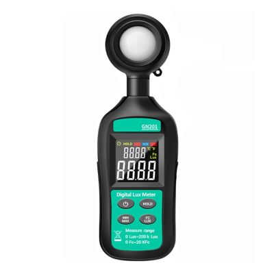 LIBODD GN201 Luxmeter Digital Light Meter 200K Lux Meter Photometer UV Meter UV Radiometer Handheld Illuminometer Photometer
