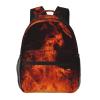BWLHJKE Travel Backpack for Women Men Dancing Fire Laptop Backpack Large College Bag Waterproof Casual Daypack view 1