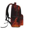 BWLHJKE Travel Backpack for Women Men Dancing Fire Laptop Backpack Large College Bag Waterproof Casual Daypack view 3