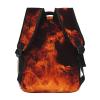 BWLHJKE Travel Backpack for Women Men Dancing Fire Laptop Backpack Large College Bag Waterproof Casual Daypack view 4