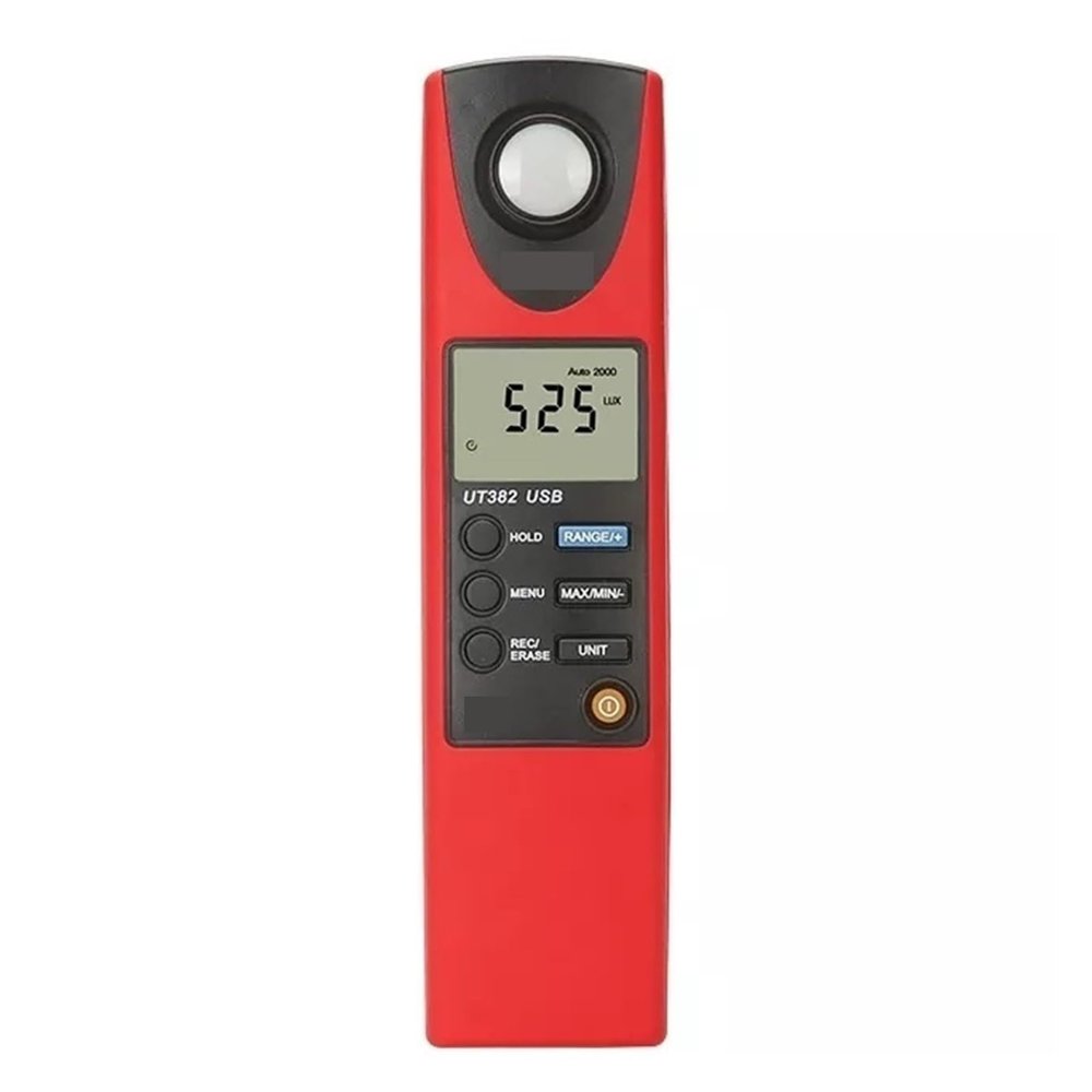 LIBODD UT381 UT382 Digital Lux Meter Illuminometers Measurement Data Hold Auto Range LUX/FC Luminometer Photometer(UT382)