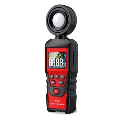 LIBODD HT620 Digital Light Meter 100000 LUX Photometer Luxmeter Professional Lux FC Test Meter LED High Accuracy Illuminometer(HT620)