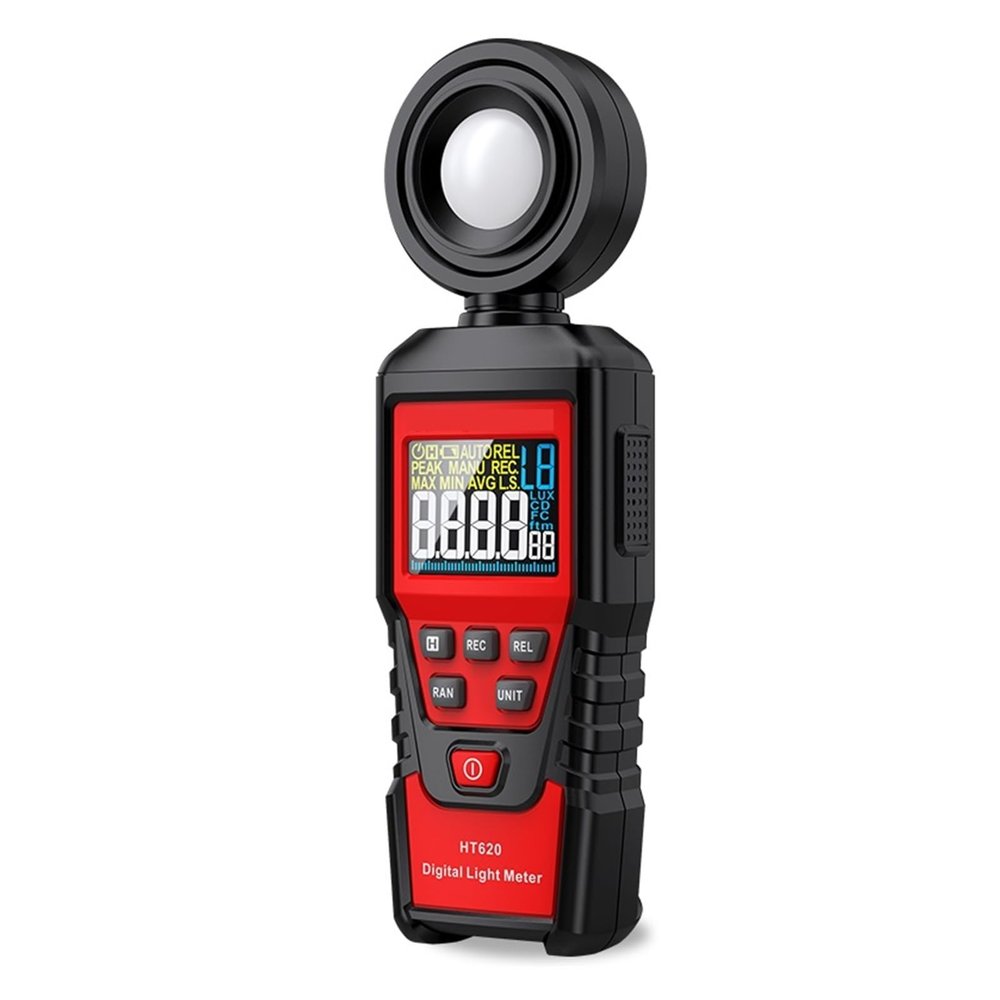 LIBODD HT620 Digital Light Meter 100000 LUX Photometer Luxmeter Professional Lux FC Test Meter LED High Accuracy Illuminometer(HT620)