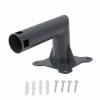 HAOHIZE Starlink Wall Mount, Universal Mounting Starlink Pole Mount Starlink Mounting Kit for Starlink Aluminum Alloy Heavy Duty Satellite Internet Dish Pole Mount for Roof Wall (10cm/3.9inch) view 1