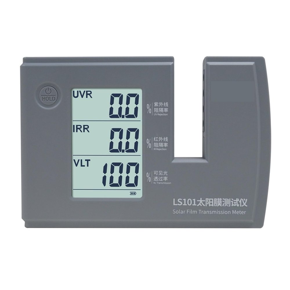 LIBODD LS101 Tint Light Meter is A Transmission Meter for Testing The Ultraviolet & Infrared Rejection Rate and VLT