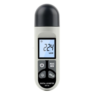 LIBODD Digital Lux Meter 0.1-200,000 Lux Digital LCD Pocket Light Meter Lux/FC Measure Tester Illuminometer Sensor Photometer