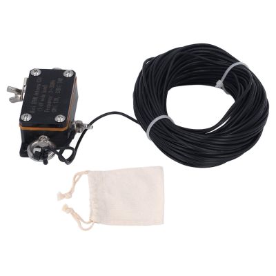 3-30Mhz Shortwave, End Fed Half Annna 1:49 Balun, End Fed Half, End Fed Half with 20M Cable, Suitable for Amateur Bands