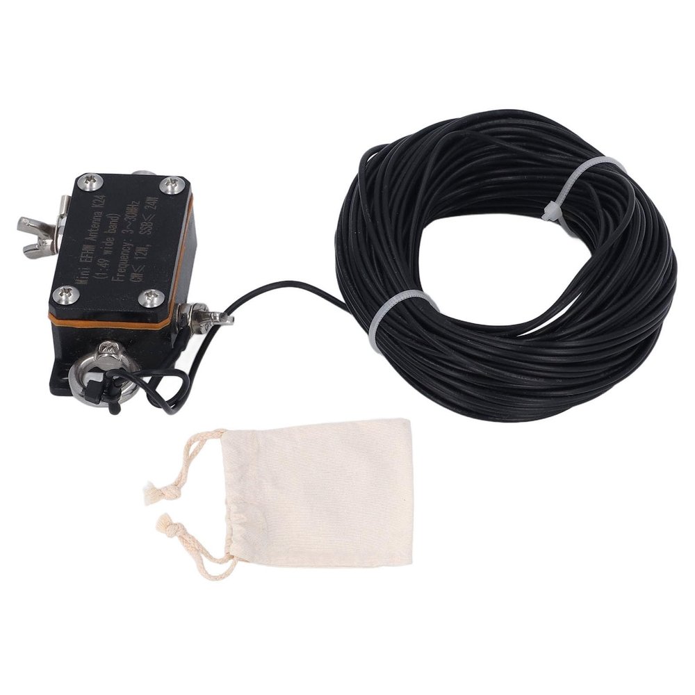 3-30Mhz Shortwave, End Fed Half Annna 1:49 Balun, End Fed Half, End Fed Half with 20M Cable, Suitable for Amateur Bands
