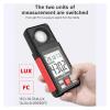 LIBODD HT603 Digital Lux Meter Light Meter 200,000 Lux Digital Illuminance Meter with Ambient Humidity and Temperature Meter view 3