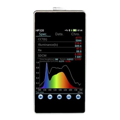 LIBODD HP330 320 Portable Spectrometer CCT CRI Lux Tester Illuminometer Photography Photometer(HP330)