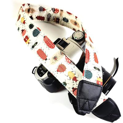 Beetle Camera Strap, Bugs Camera Strap Universal DSLR Neck & Shoulder Strap, Photography Accessory, Gift for Men & Women