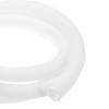 DMiotech 10ft Wire Loom Split Tubing 1 Inch, Cord Protectors from Pet Flexible Conduit Cable Management for Office, Home, Garden, White view 1