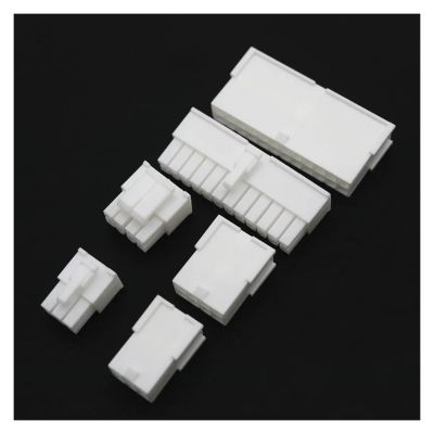Chunsu 4.2mm White Black 24Pin 4+4pin 8Pin CPU GPU 6+2Pin 6Pin PCIE Connector Hosinng Set for PSU Extension Cable Kit(White 6p Set)