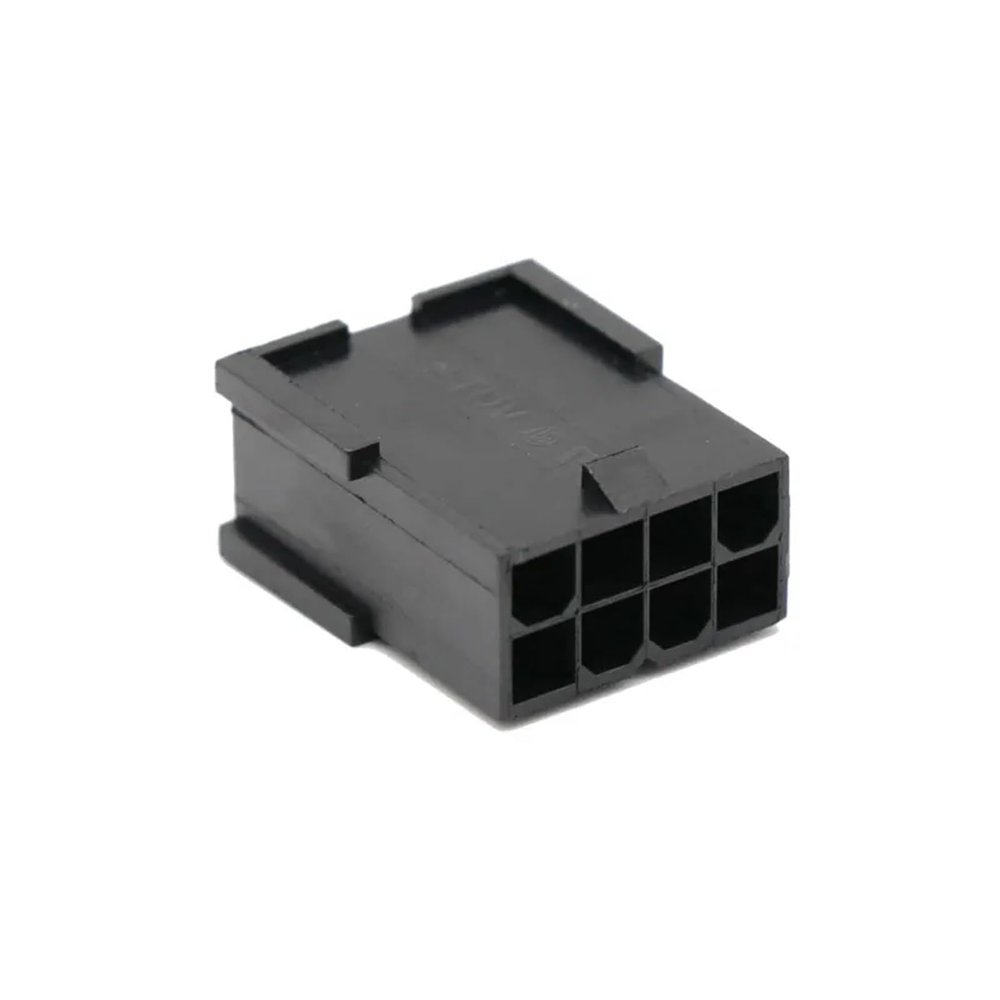 Chunsu 4.2mm 5559 8Pin ATX/EPS Female Housing Connector White Black for PC Cable 10pcs(11)