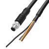 ZBLZGP M8 8Pin Male BareEnd Shielded PowerGPIO I/O Cable for Cognex CAMCIC129MIP67 CAMCIC129CIP67 MachineVision System, 2M view 1