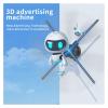 3D Hologram Fan, 3D Advertising Projector Advertising Display Hologram Fan Hologram Player Lamp Exhibition, for Home Decorations, Anime Character Projection view 2