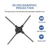 3D Hologram Fan, 3D Advertising Projector Advertising Display Hologram Fan Hologram Player Lamp Exhibition, for Home Decorations, Anime Character Projection view 4