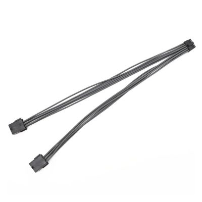 Chunsu RTX3060 3070 3080 RTX3090 12Pin Power Cable 12p to 2x8Pin GPU Adapter Cables -30cm(Gray)