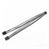 Chunsu RTX3060 3070 3080 RTX3090 12Pin Power Cable 12p to 2x8Pin GPU Adapter Cables -30cm(Gray) view 3