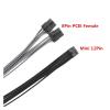 Chunsu RTX3060 3070 3080 RTX3090 12Pin Power Cable 12p to 2x8Pin GPU Adapter Cables -30cm(Gray) view 4
