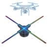 3D Hologram Fan, 15.74" 3D Hologram Fan Display Led Sign Holographic Lamp Player, Hologram Projector Advertising Display, HD LED Holographic Fan Spinner view 1