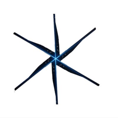 3D Hologram Fan, 3D Hologram Fan Display 3D Animation Video Projector Advertising Light, HD LED Holographic Fan Spinner, for Business, Bar, Parties(80cm)