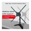 3D Hologram Fan, 3D Hologram Fan Display 3D Animation Video Projector Advertising Light, HD LED Holographic Fan Spinner, for Business, Bar, Parties(80cm) view 2