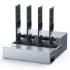 4-Bay M.2 NVME Cloner, Coolpie CR510 20Gbps NVMe Enclosure for SSD Offline Clone& Read Write, Tool Free M.2 Cloner with Cooling Fans, Supports Size for SSD Size 2230/2242/2260/2280/22110 view 1