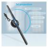 3D Hologram Fan, 16.5 3D Hologram Fan Rotating Lamp Video Advertising Projector for Shop Party Advertising Display, HD LED Holographic Fan Spinner view 2