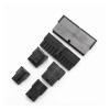 Chunsu 4.2mm White Black 24Pin 4+4pin 8Pin CPU GPU 6+2Pin 6Pin PCIE Connector Hosinng Set for PSU Extension Cable Kit(White 8p Set) view 3