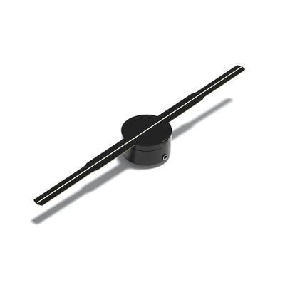 3D Hologram Fan, 16.3" Normal Brightness 3D Fan Hologram Projector Holographic Imaging Lamp Advertising Lights, Holographic Fan Spinner, for Business, Bar