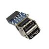 Chunsu USB2..0 9P to 2X USB A Male Adapter for Desktop Motherboard Built-in Uton USB(1XUSB) view 3
