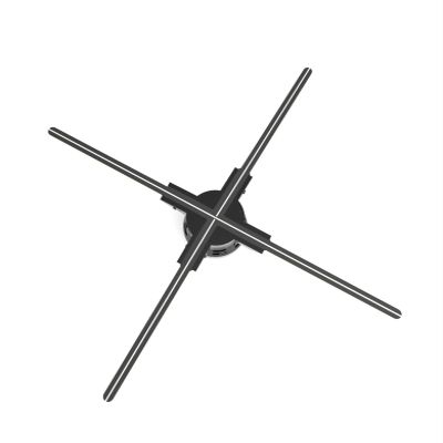 3D Hologram Fan, 20.5 Inches 3D Hologram Projector Advertising Display Wall-mounted Advertising Machine, HD LED Holographic Fan Spinner, for Business, Bar