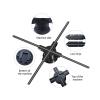 3D Hologram Fan, 20.5 Inches 3D Hologram Projector Advertising Display Wall-mounted Advertising Machine, HD LED Holographic Fan Spinner, for Business, Bar view 2