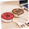 TINEASUR 8pcs Cable Winder Organizer Cord Management Box for Data Cables USB Chargers and More Tidy up Your Space and Keep Organized Office view 2