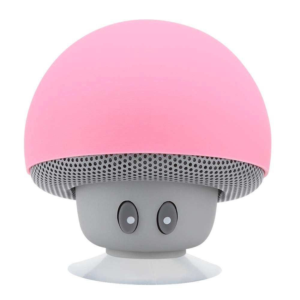 Aramox Cute and Charming Mushroom Speaker with Good Sound Quality, for Presents, Suitable for Watching Mobile Phone, 3 Hours Playback Time()