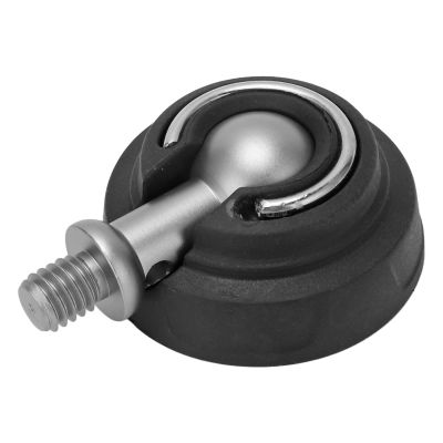 3/8in Tripod Foot Pad Ball Head Design Stainless Steel Camera Tripod Foot Replacement for Tripod Enthusiasts