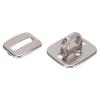 Aramox Computer Security Anchor Base Anti Theft Fixed Plate for Laptops Tablets Monitors - Zinc Alloy Desk Mount for HomeOffice Use view 1
