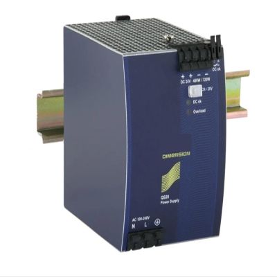 Arionyx Switching Power Supply DIN-Rail Power Supply QS20.241-A1, 24V DC, 20A Output, 480W, Single Phase, QS20.241-A1