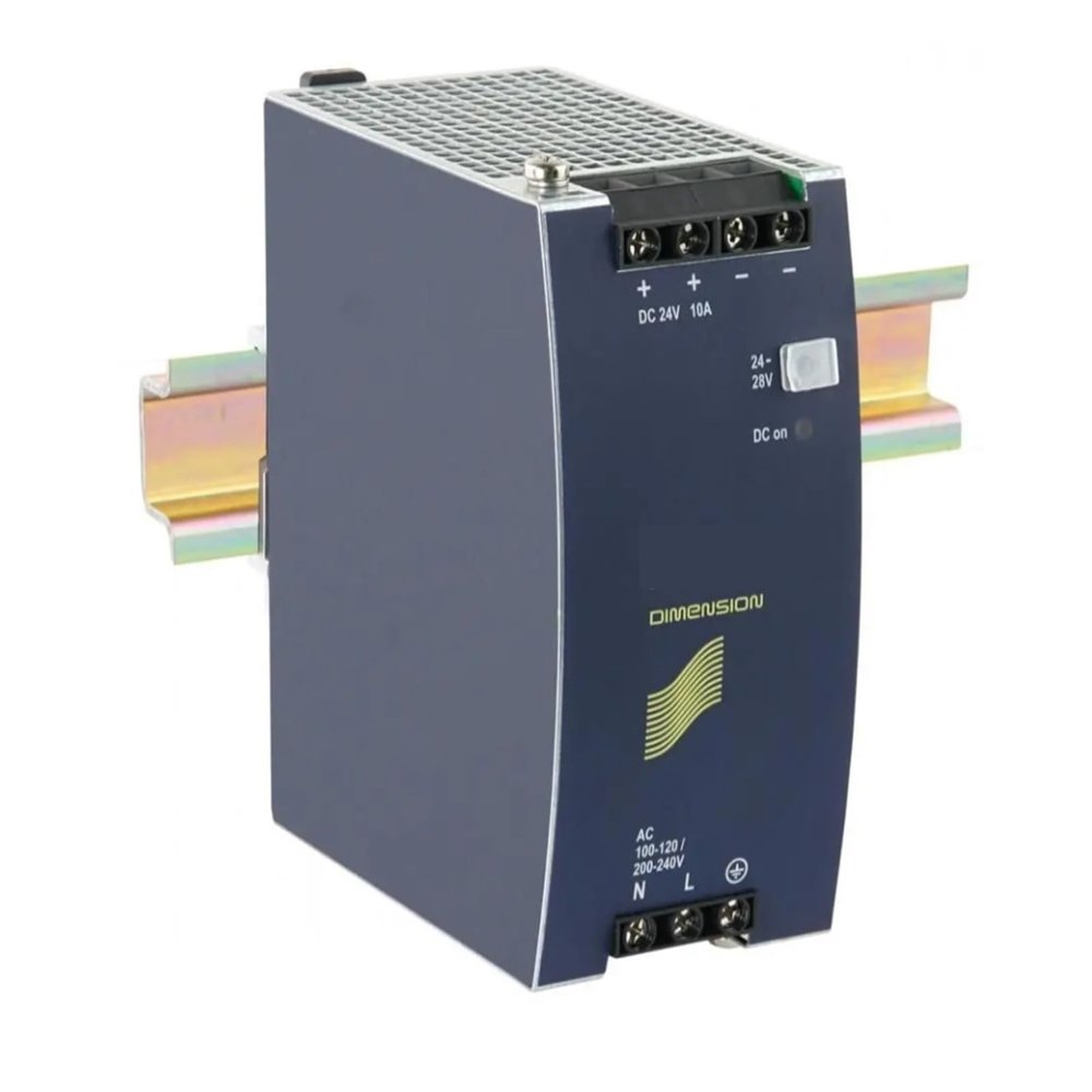 Arionyx Switching Power Supply DIN-Rail Power Supply CS10.241, 24V DC, 10A Output, 240W, Single Phase, CS10.241