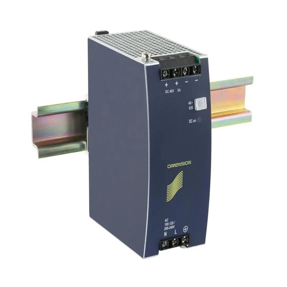 Arionyx Switching Power Supply DIN-Rail Power Supply CS10.481, 48V DC, 5A Output, 240W, Single Phase, CS10.481