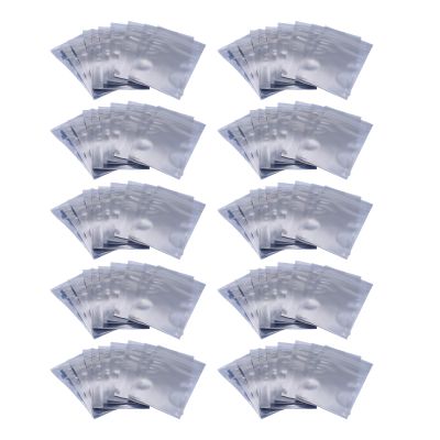 100Pcs 6x9cm Antistatic Storage Bag, Zip Lock, Leak Proof, for Electronic Accessories, Batters, Components with light practical