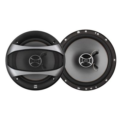 Dual Electronics D65SP 2-Way 6.5 inch Car Audio Speakers Pair with 200 Watt Peak Power | 100 Watts per Speaker | 1 inch Mylar Balanced Dome Tweeter